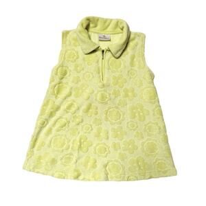 Hanna Andersson Terry Flower Top Size 6-7